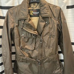 Belstaff waxed bomber jacket size M